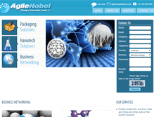 Tablet Screenshot of agilenobel.com